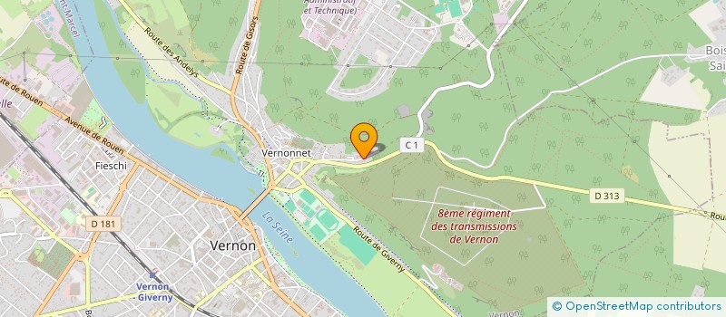 localisation de l'entreprise EDITIONS DES TRAITES ZTF  VERNON