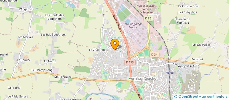 localisation de l'entreprise EDITIONS DINAMOND  RENNES