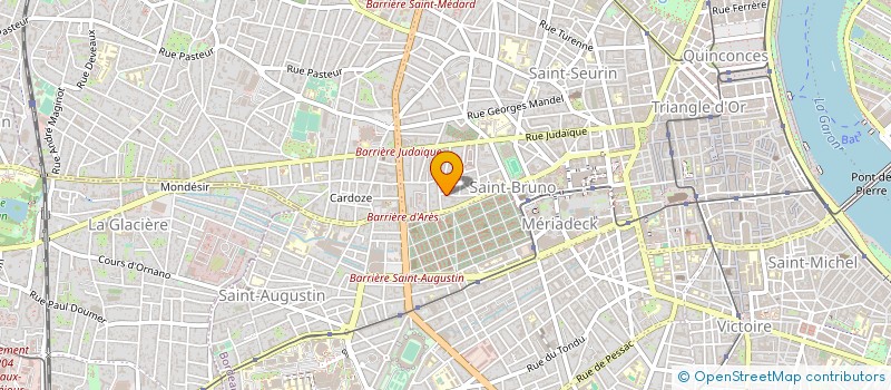 localisation de l'entreprise EDITIONS DO à BORDEAUX