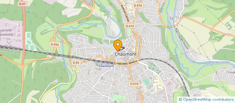 localisation de l'entreprise EDITIONS DOURO à CHAUMONT