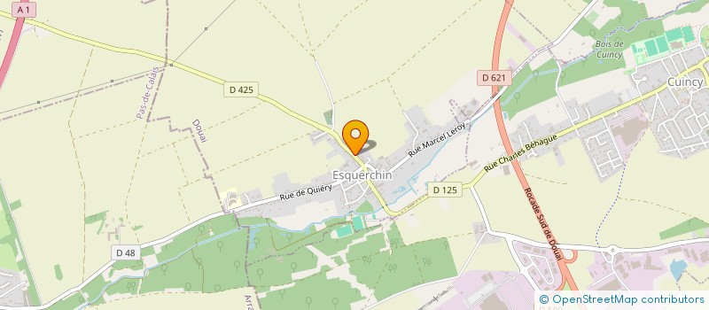 localisation de l'entreprise EDITIONS DU BEFFROI à ESQUERCHIN