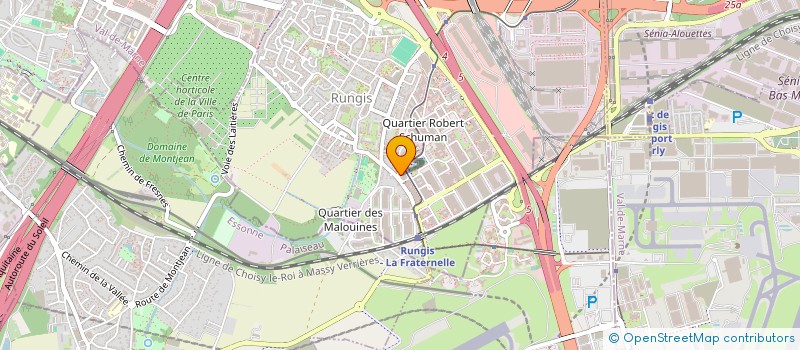 localisation de l'entreprise EDITIONS DU BELIER  RUNGIS