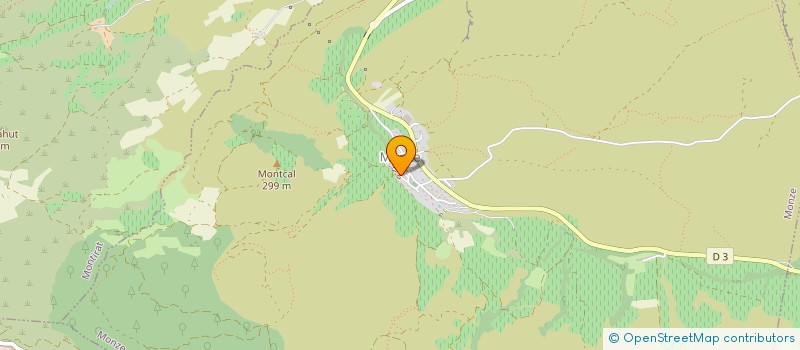 localisation de l'entreprise EDITIONS DU CABARDES  MONZE