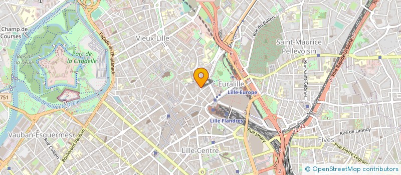 localisation de l'entreprise EDITIONS DU CARRE BLANC à LILLE
