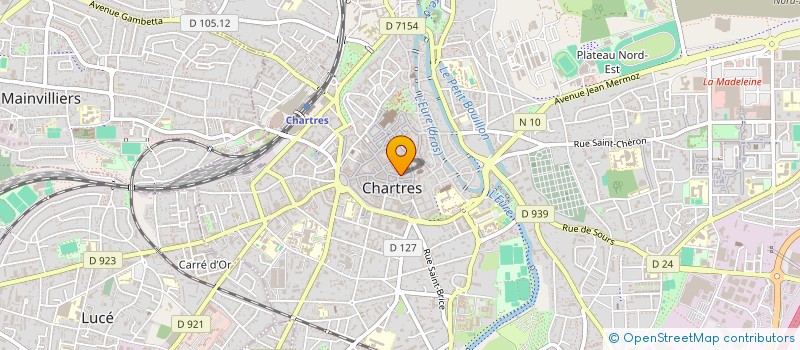 localisation de l'entreprise EDITIONS DU CENTRE ET ILE DE FRANCE à CHARTRES