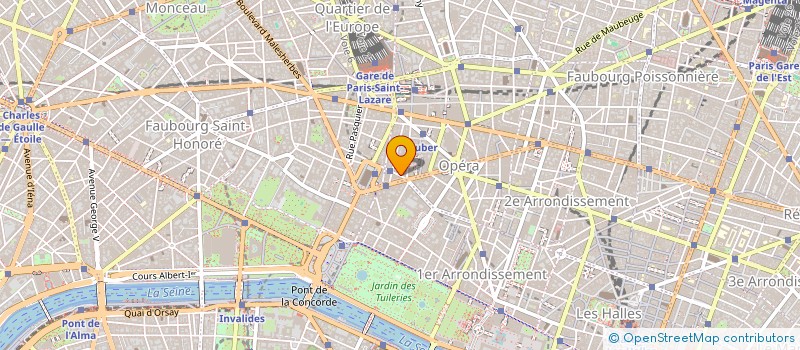 localisation de l'entreprise EDITIONS DU CHEVALIER  PARIS