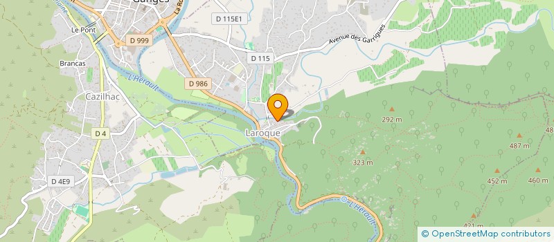 localisation de l'entreprise EDITIONS DU CHUNCHO  LAROQUE