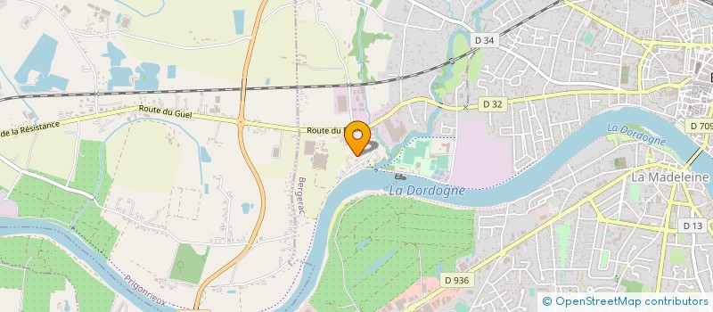 localisation de l'entreprise EDITIONS DU GRAND SALVETTE à BERGERAC