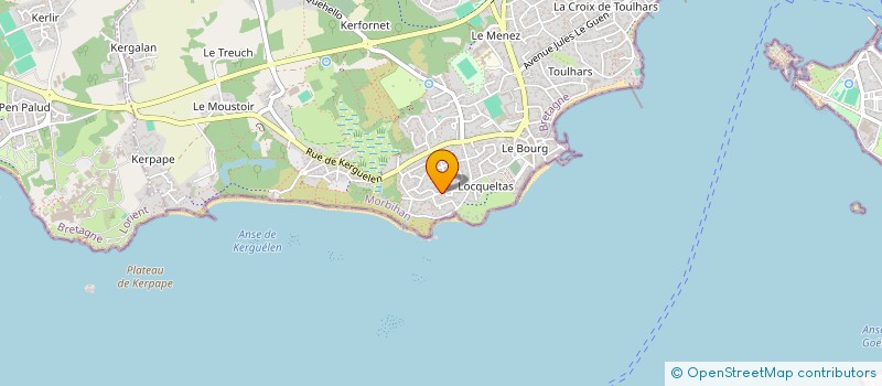 localisation de l'entreprise EDITIONS DU HUBLOT  LARMOR-PLAGE