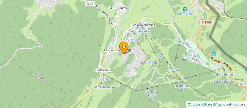 localisation de l'entreprise EDITIONS DU JURA à PREMANON