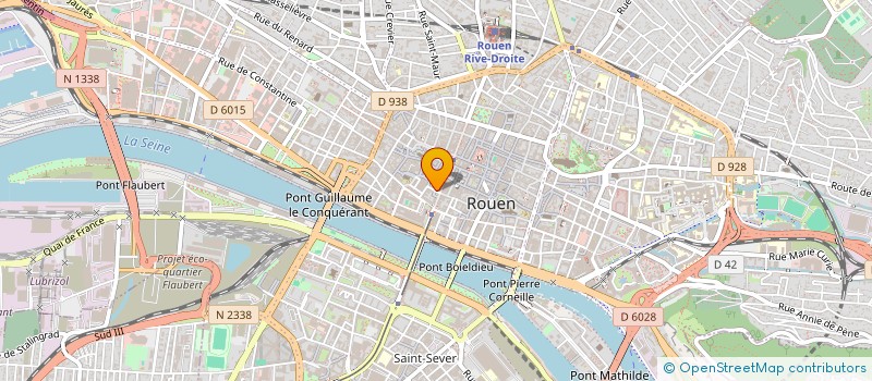 localisation de l'entreprise EDITIONS DU MANOIR-DIFFUSION à ROUEN