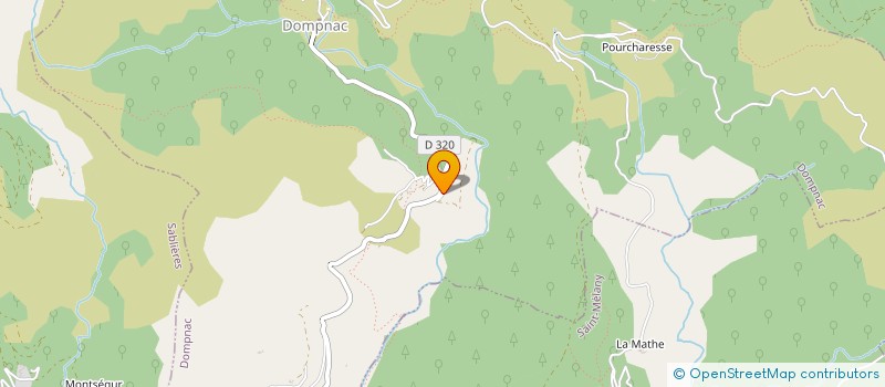 localisation de l'entreprise EDITIONS DU MERLE à DOMPNAC