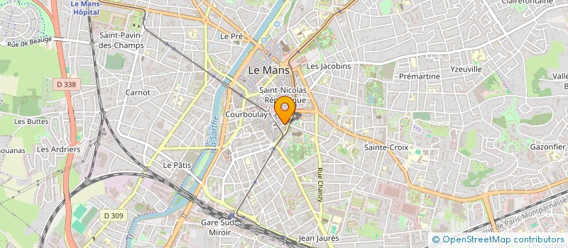 localisation de l'entreprise EDITIONS DU PARCHEMIN à LE MANS