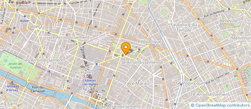 localisation de l'entreprise EDITIONS DU PEN DUICK à PARIS