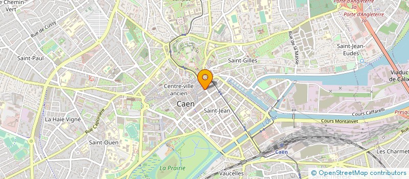 localisation de l'entreprise EDITIONS DU PHOQUE à CAEN