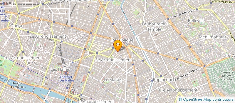 localisation de l'entreprise EDITIONS DU PRISME à PARIS