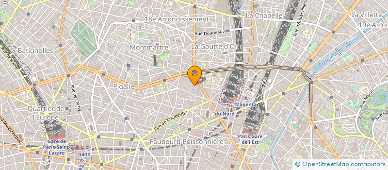localisation de l'entreprise EDITIONS DU REGARD à PARIS