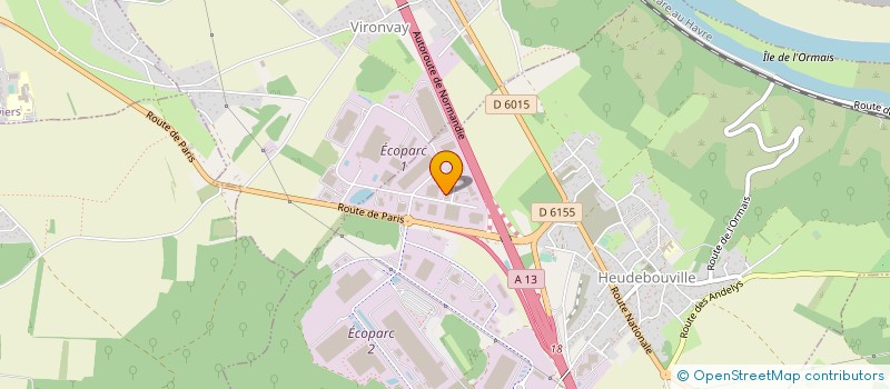 localisation de l'entreprise EDITIONS DU SATELLITE à HEUDEBOUVILLE