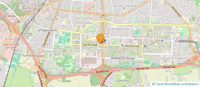 localisation de l'entreprise EDITIONS DU TERRAS à RENNES