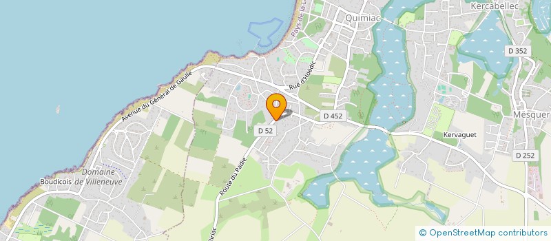 localisation de l'entreprise EDITIONS DU TRAICT  MESQUER