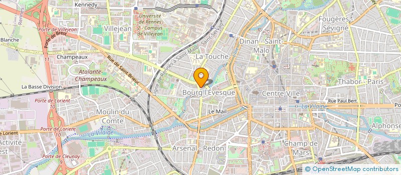 localisation de l'entreprise EDITIONS DU TREGOR à RENNES