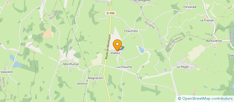 localisation de l'entreprise EDITIONS DU WAGONNET à ROUGNAT