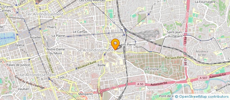 localisation de l'entreprise EDITIONS EDYRAM à MARSEILLE