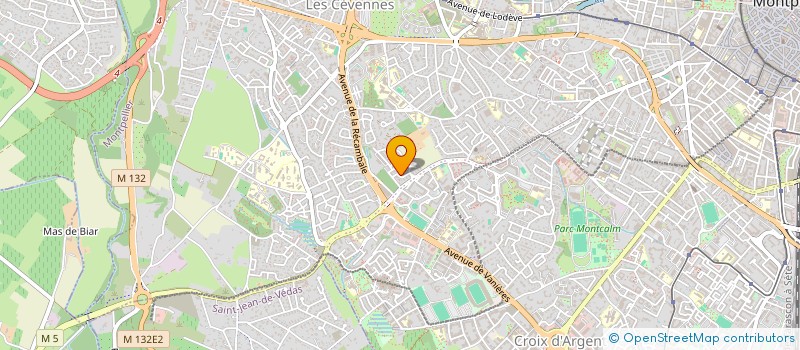 localisation de l'entreprise EDITIONS EFI à MONTPELLIER