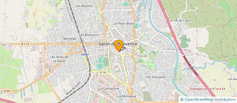 localisation de l'entreprise EDITIONS ENCRE SYMPATHIQUE  SALON-DE-PROVENCE