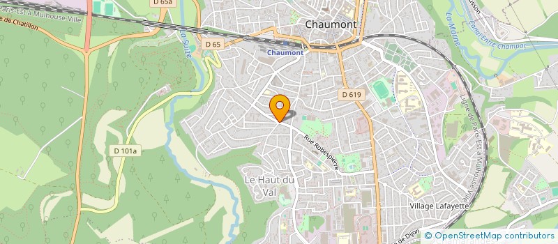 localisation de l'entreprise EDITIONS ENFANCE EN COULEURS à CHAUMONT