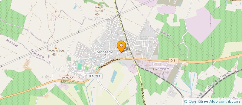 localisation de l'entreprise EDITIONS ENNEA  MONTADY