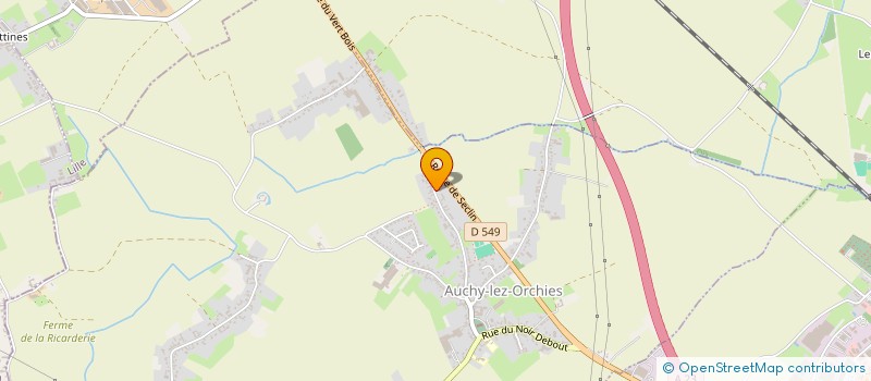 localisation de l'entreprise EDITIONS ESTAIMPUIS  AUCHY-LEZ-ORCHIES