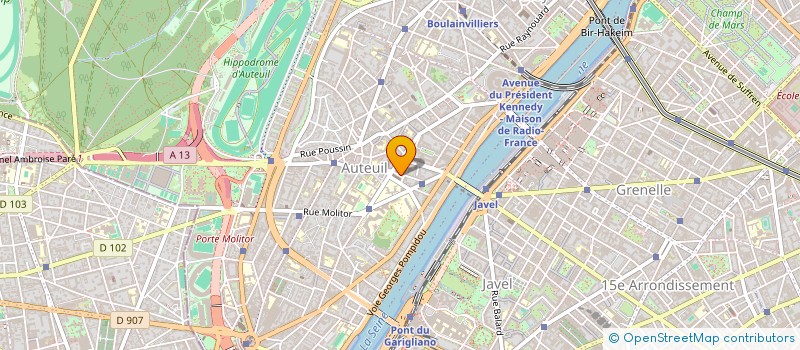 localisation de l'entreprise EDITIONS ET PUBLICATIONS FRANCIS BORELLI  PARIS