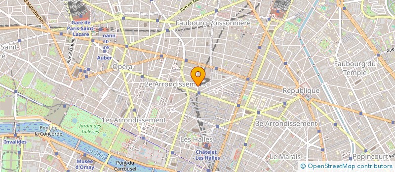 localisation de l'entreprise EDITIONS ET PUBLICITE FRANCK  PARIS