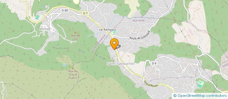 localisation de l'entreprise EDITIONS EVASIONS  SAINT-SAVOURNIN