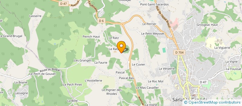 localisation de l'entreprise EDITIONS EX NIHILO à SARLAT-LA-CANEDA