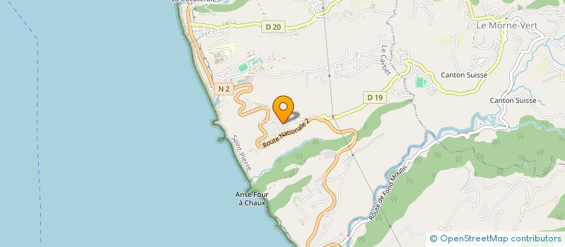 localisation de l'entreprise EDITIONS FABRE  LE CARBET