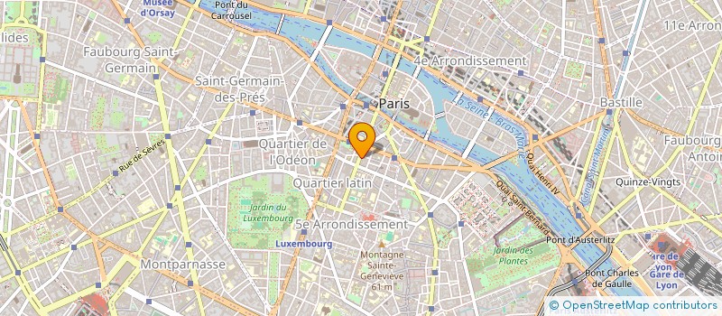 localisation de l'entreprise EDITIONS FENETRES  PARIS