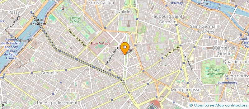 localisation de l'entreprise EDITIONS FOR LAURE à PARIS