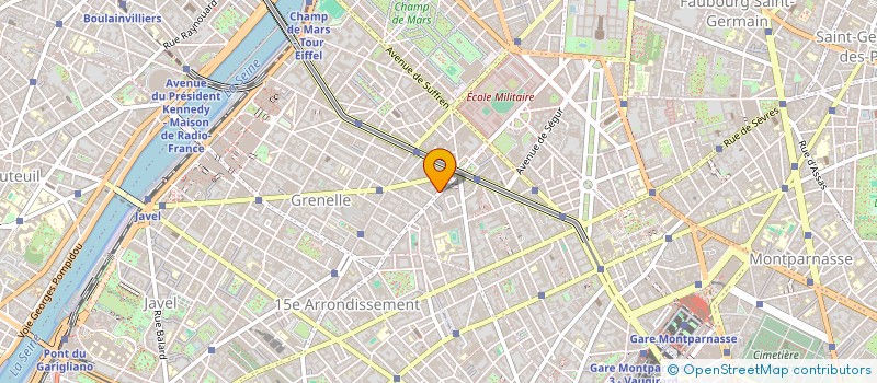 localisation de l'entreprise EDITIONS GEGERALES DE GRENELLE  PARIS