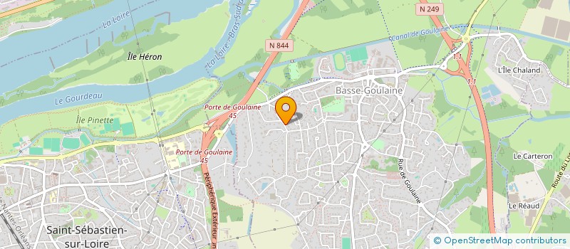 localisation de l'entreprise EDITIONS GIBUS  BASSE-GOULAINE