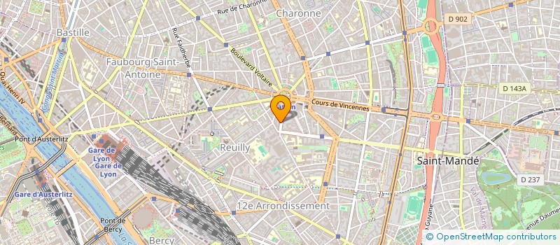 localisation de l'entreprise EDITIONS GRAVATS à FONTENAY-SOUS-BOIS