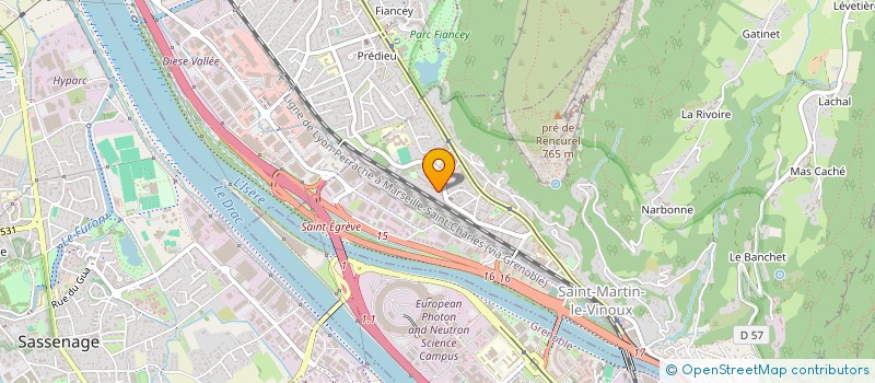 localisation de l'entreprise EDITIONS GUINET  SAINT-MARTIN-LE-VINOUX