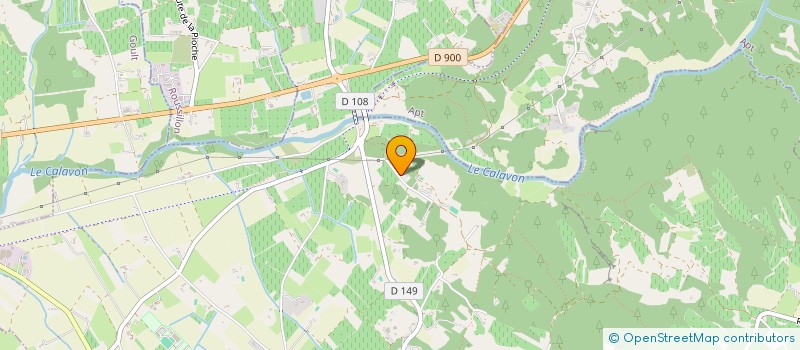 localisation de l'entreprise EDITIONS HARDIES  BONNIEUX