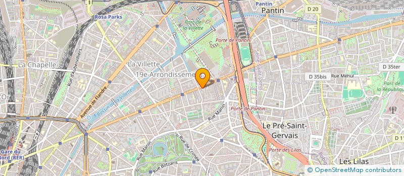 localisation de l'entreprise EDITIONS HOLOGRAMME à PARIS