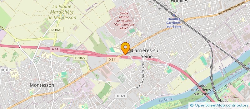 localisation de l'entreprise EDITIONS HORIZONS EMERGENTS à CARRIERES-SUR-SEINE
