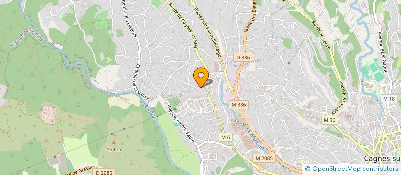 localisation de l'entreprise EDITIONS ICHNOS  LA COLLE-SUR-LOUP