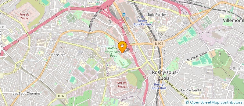 localisation de l'entreprise EDITIONS IN EXTENSO à ROSNY-SOUS-BOIS
