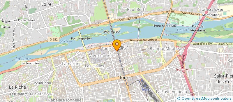 localisation de l'entreprise EDITIONS INTER-ENTREPRISES à TOURS