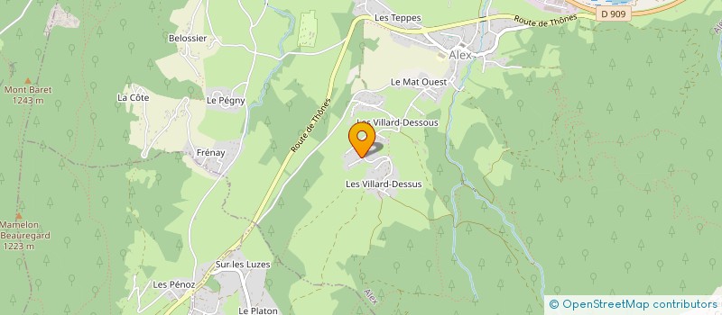 localisation de l'entreprise EDITIONS INVERSE  ALEX